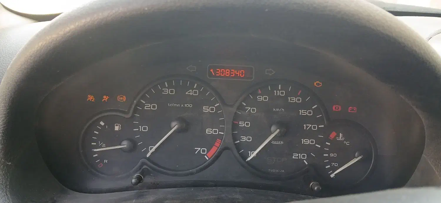 پژو 206 تیپ 3 - 1386