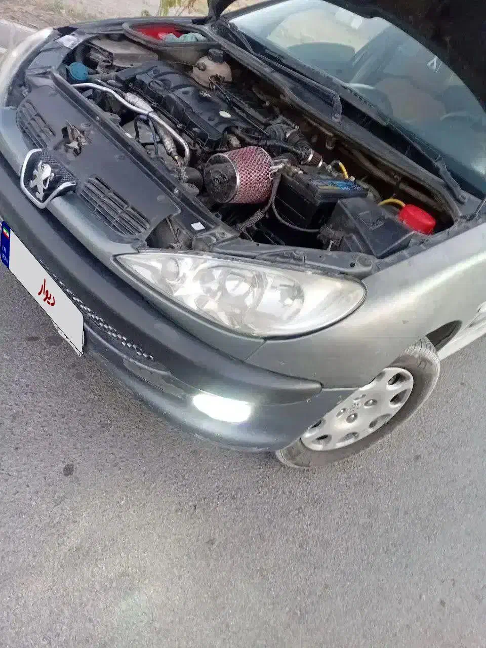 پژو ۲۰۶ صندوق دار v8 - 1386