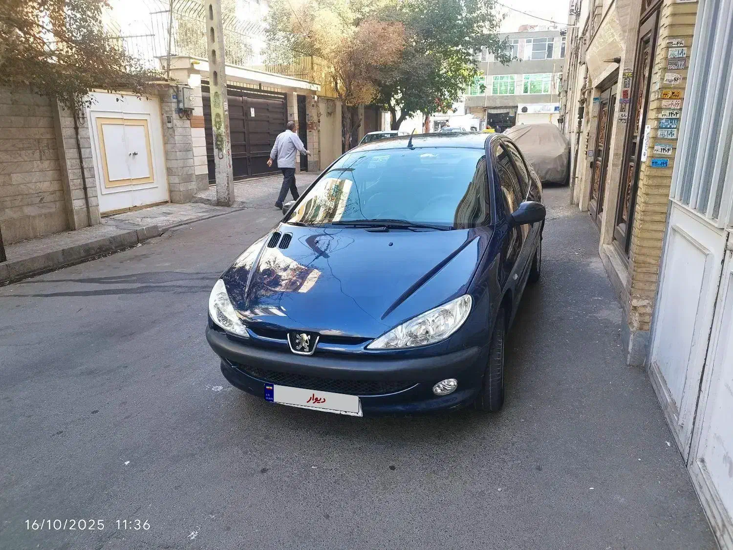 پژو ۲۰۶ صندوق دار v20 - 1386