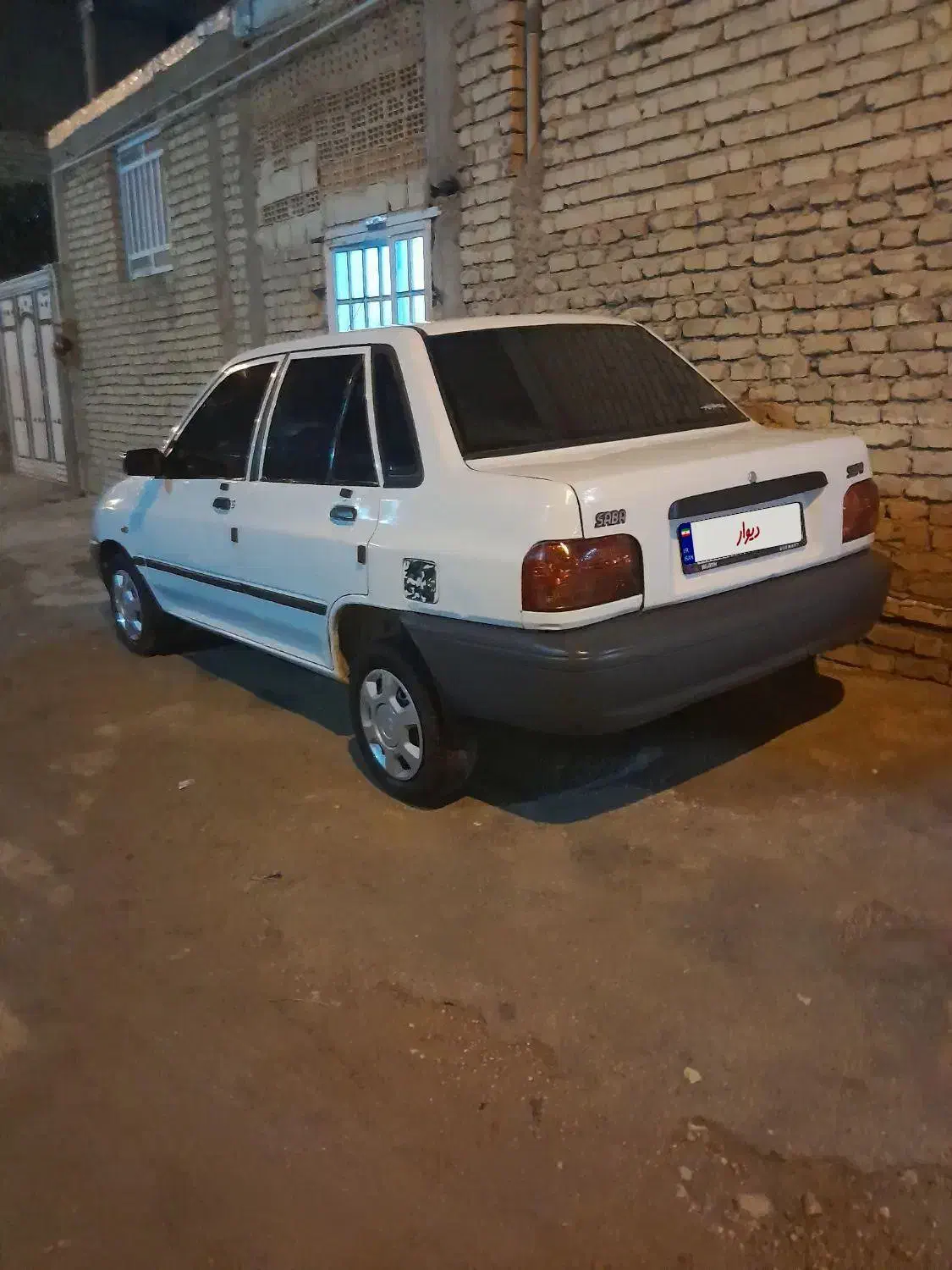 پراید صبا بنزینی - 1386