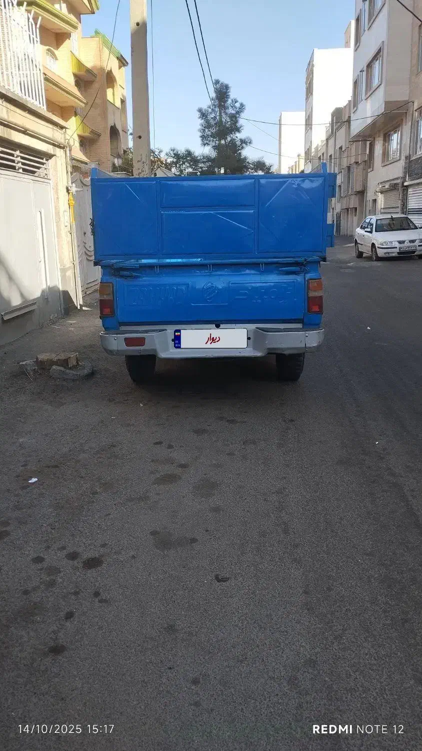 زامیاد وانت نیسانZ24 دوگانه سوز آپشنال - 1386