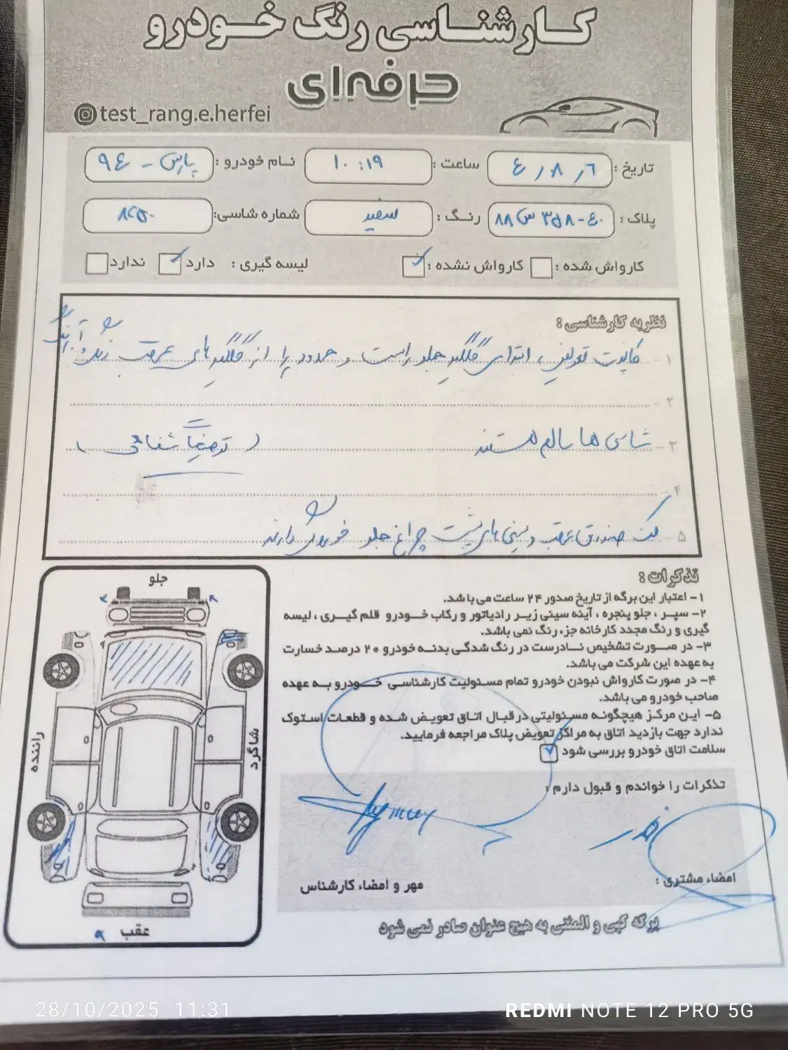 پژو پارس LX - 1394