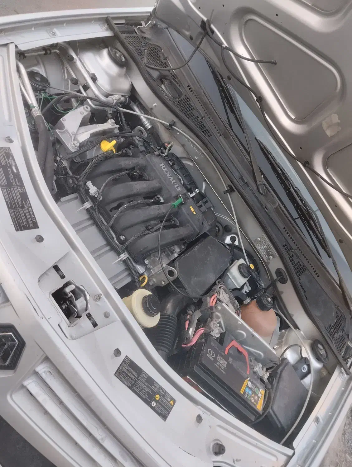 رنو پارس تندر گیربکس JHQ + مولتی مدیا - 1387