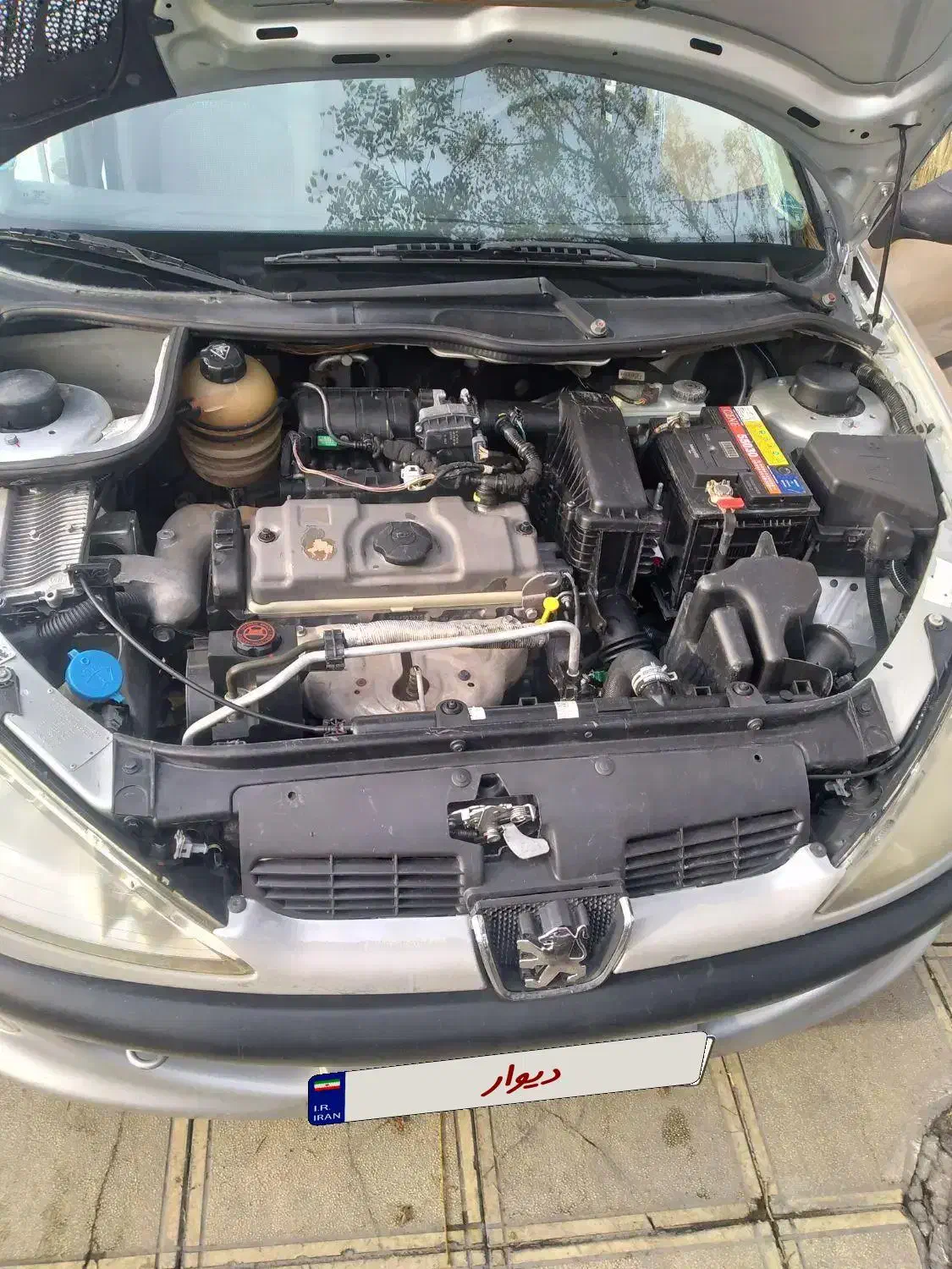 پژو ۲۰۶ صندوق دار v20 - 1388