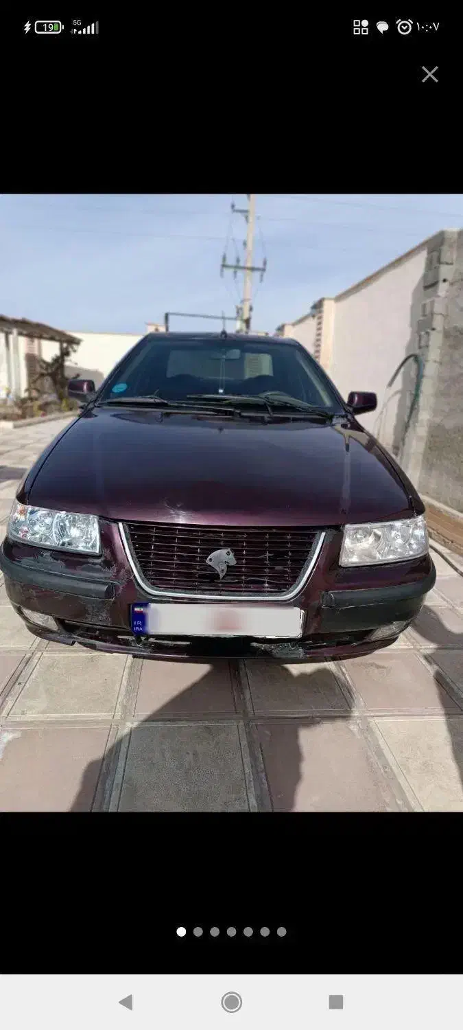 سمند LX EF7 دوگانه سوز - 1391