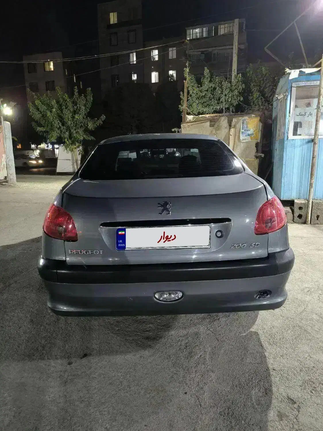 پژو ۲۰۶ صندوق دار v8 - 1388