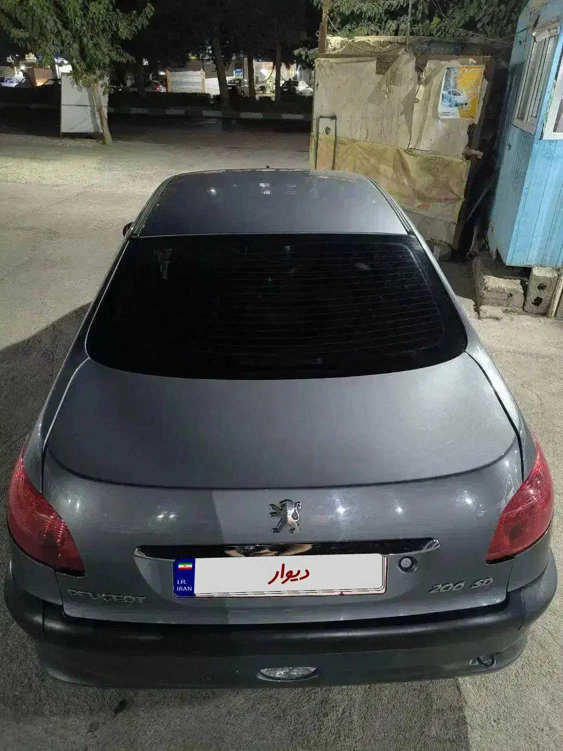 پژو ۲۰۶ صندوق دار v8 - 1388