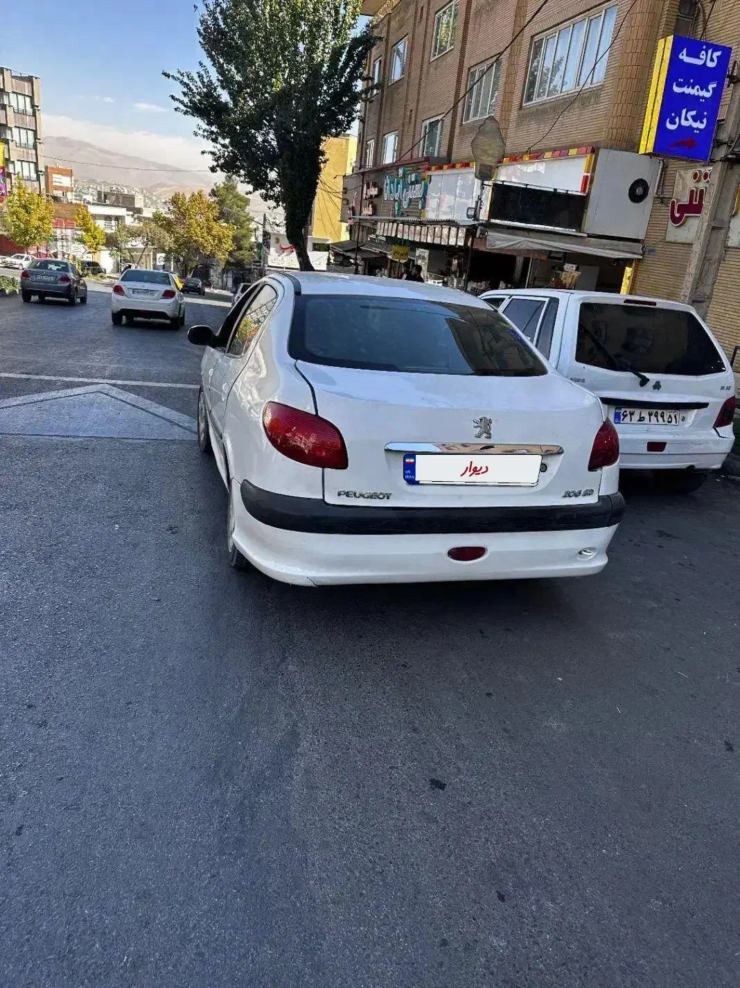 پژو ۲۰۶ صندوق دار v20 - 1387