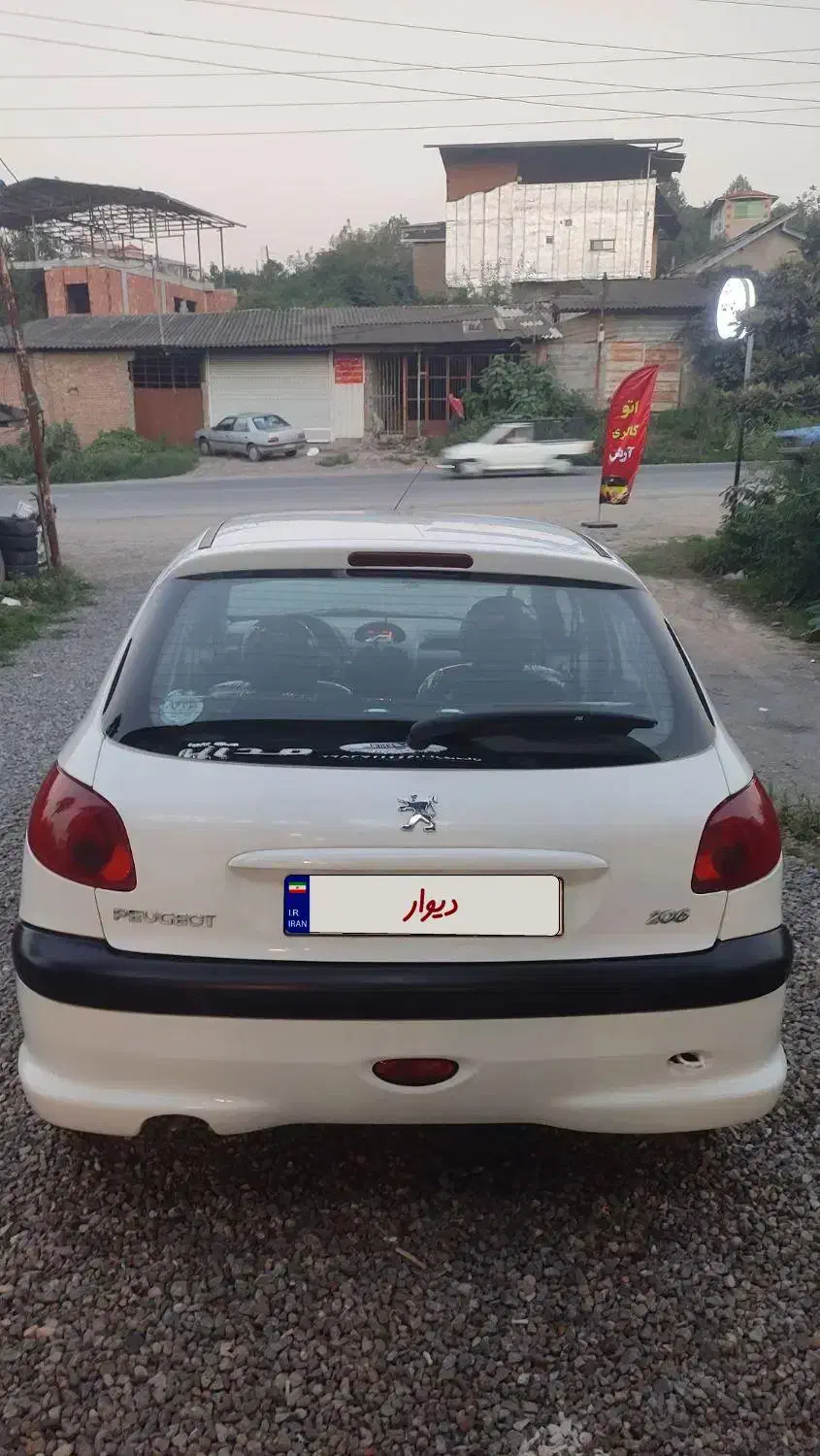 پژو 206 تیپ 2 - 1397