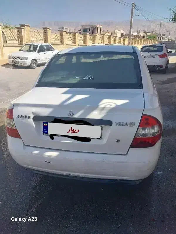 تیبا صندوق دار EX دوگانه سوز - 1393