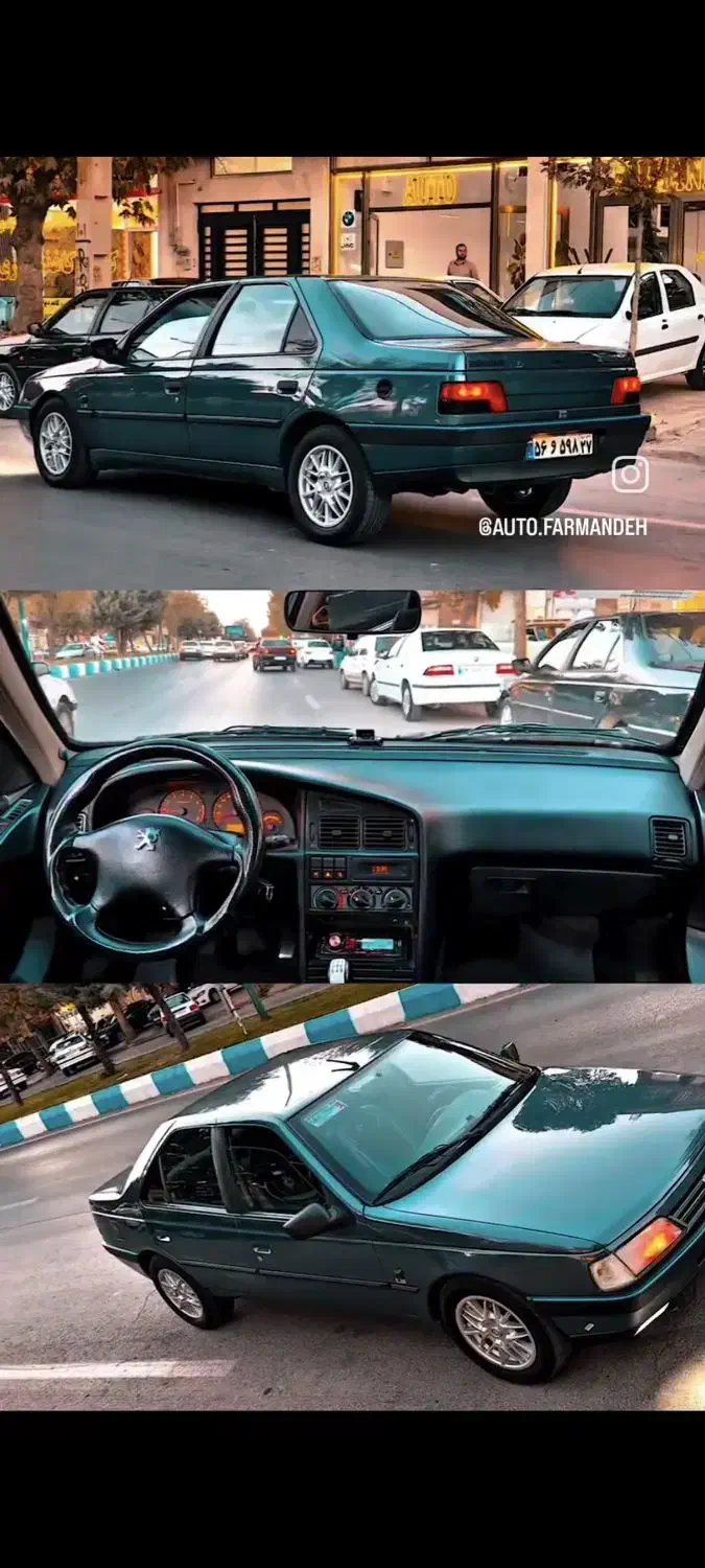 پژو 405 GLX - دوگانه سوز - 1389