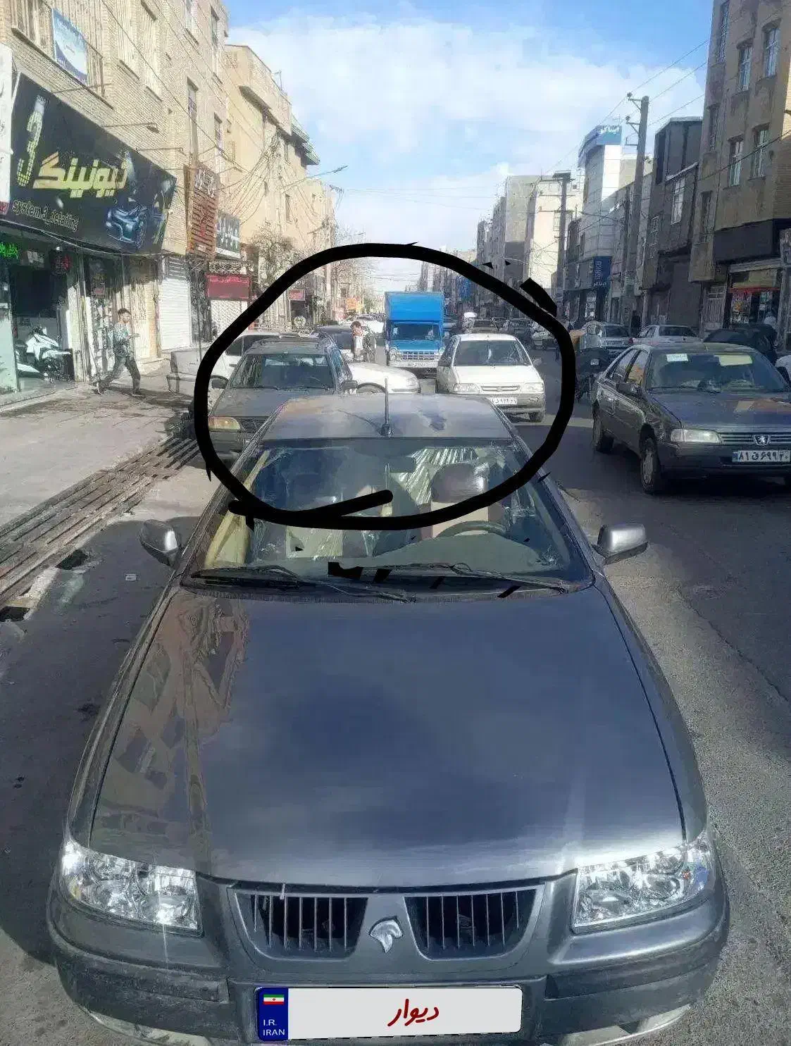 سمند LX EF7 دوگانه سوز - 1389