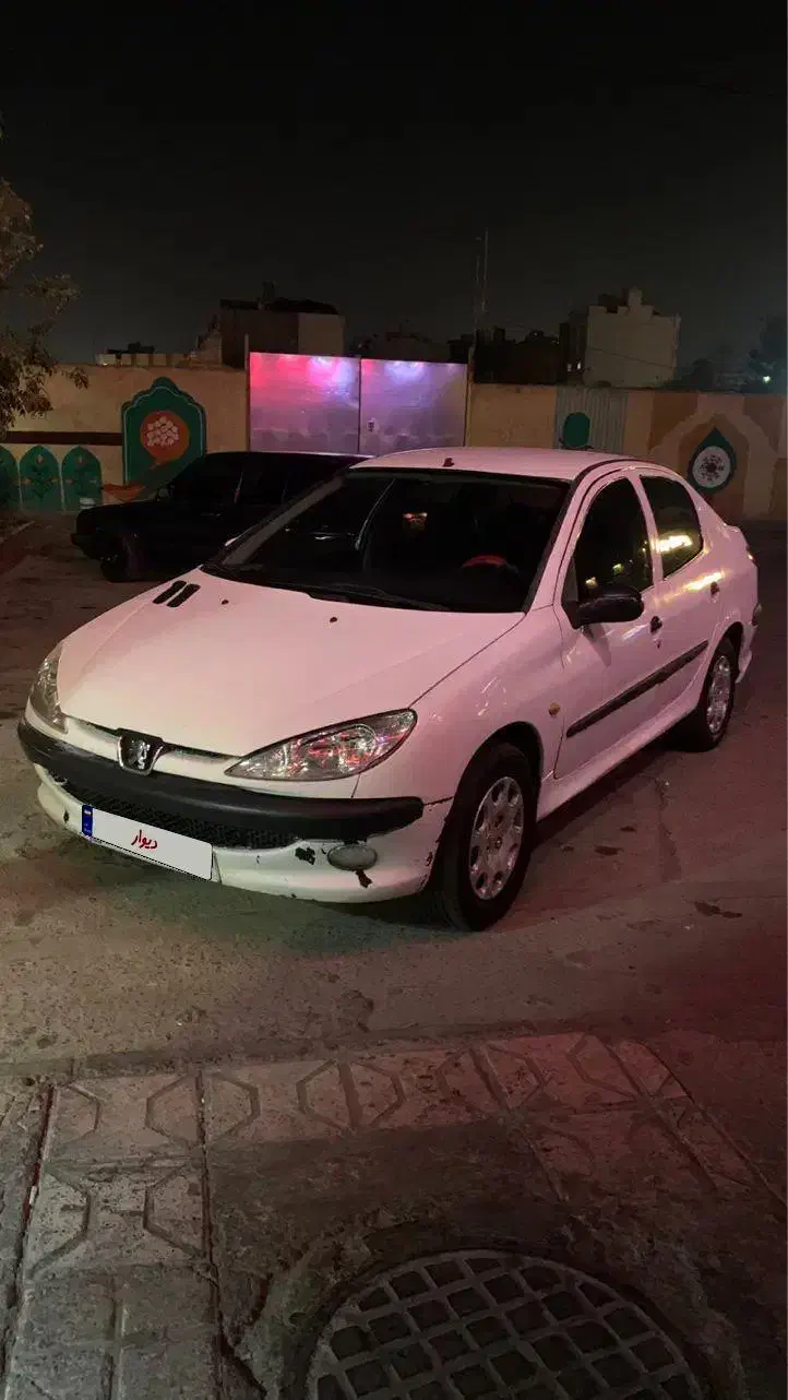 پژو ۲۰۶ صندوق دار v8 - 1388