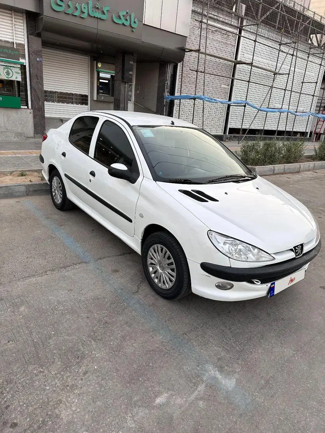 پژو ۲۰۶ صندوق دار v8 - 1396