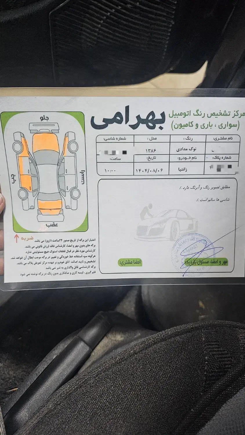 سیتروئن زانتیا SX - 1386