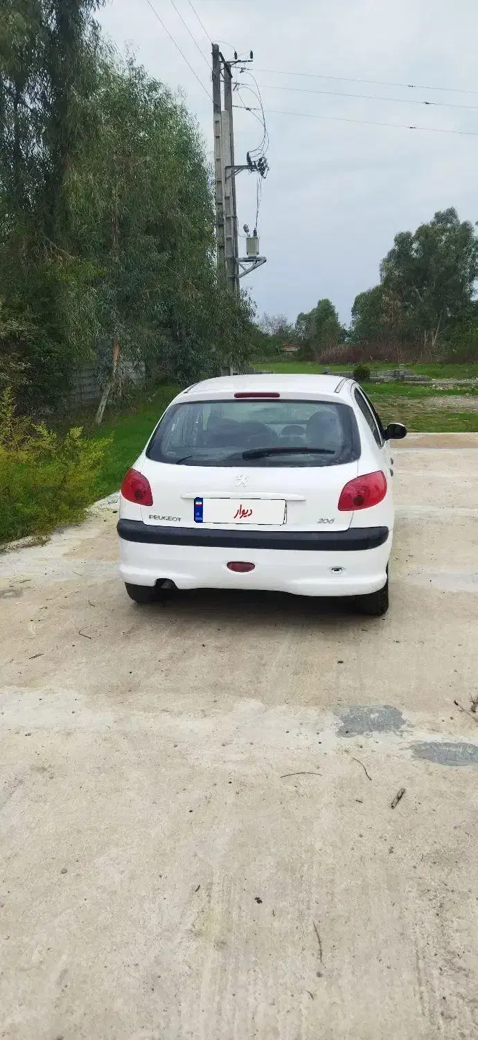 پژو 206 تیپ 2 - 1388