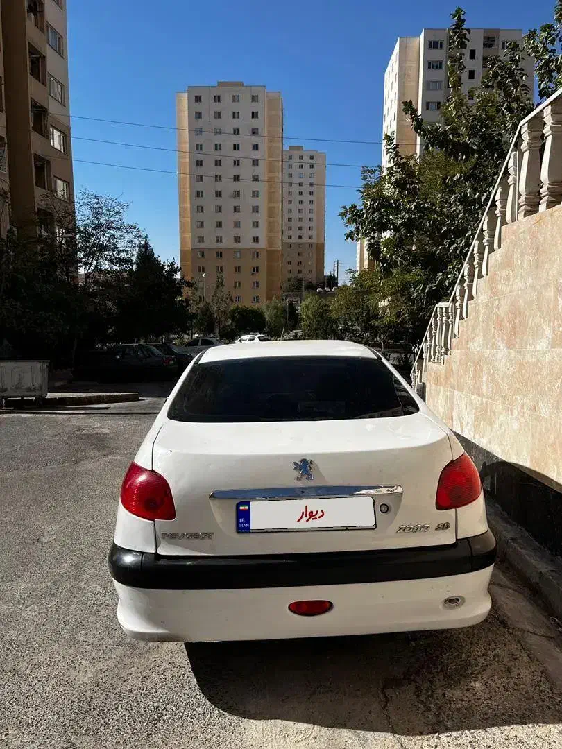 پژو ۲۰۶ صندوق دار v9 - 1387