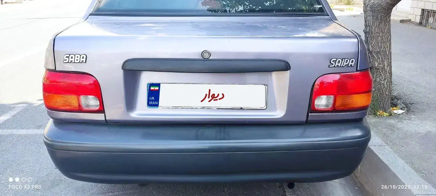 پراید صبا دوگانه‌سوز - 1389