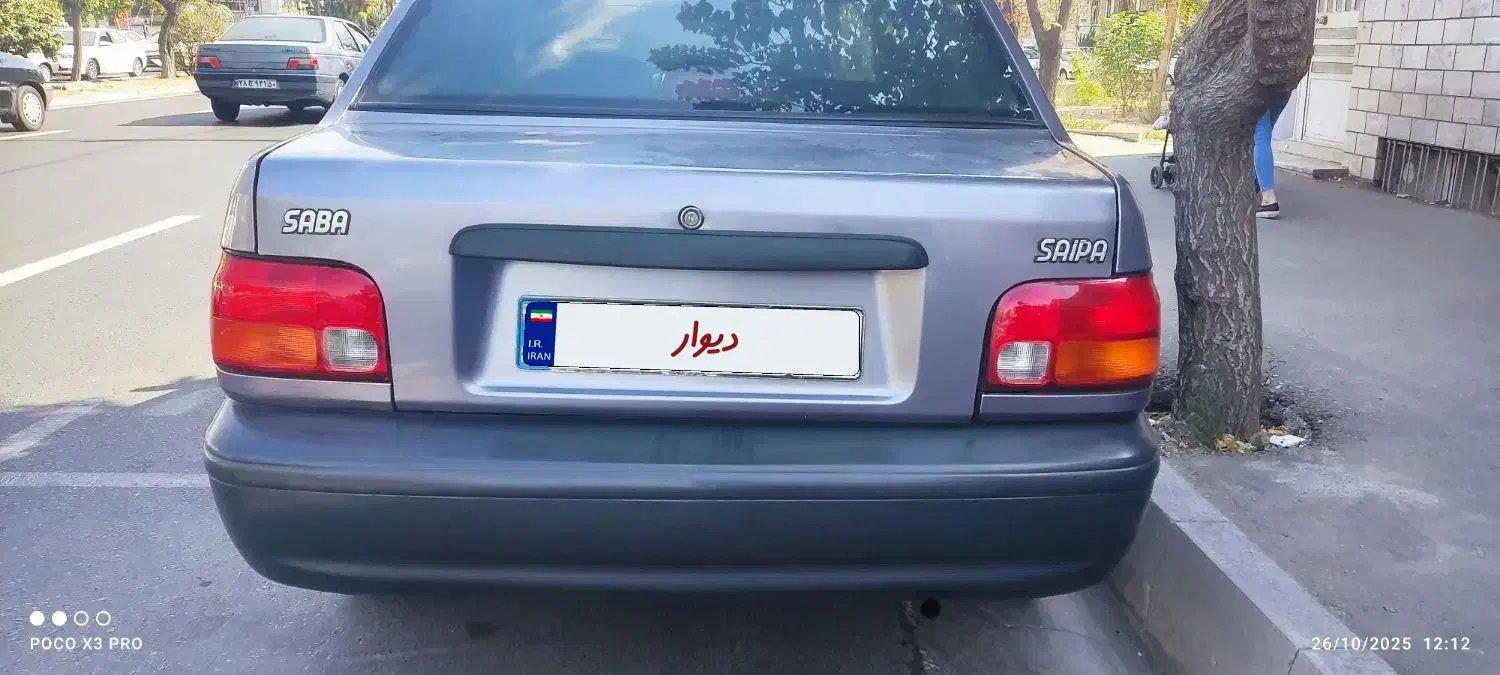 پراید صبا دوگانه‌سوز - 1389