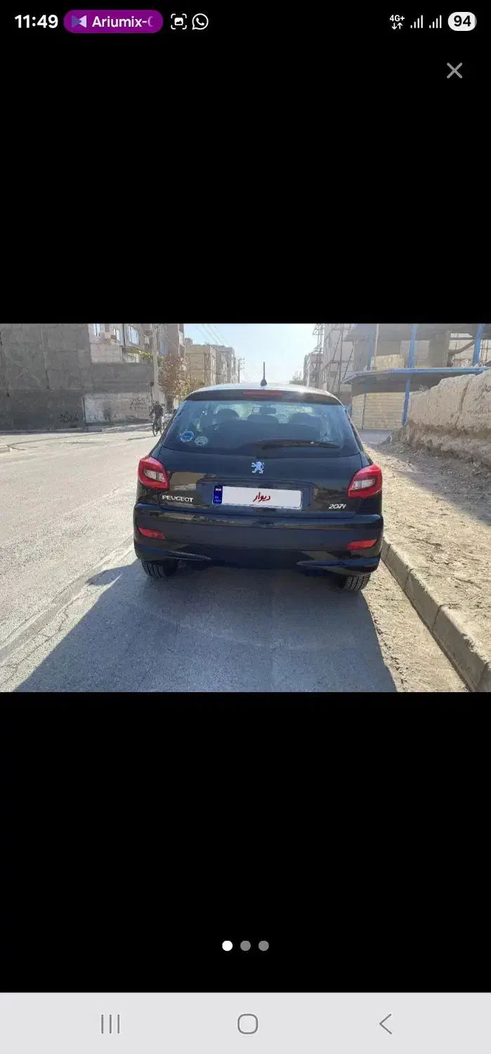 پژو 207 پانوراما دنده‌ای - 1401