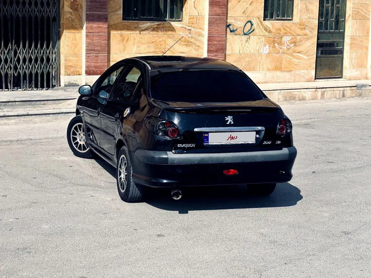 پژو ۲۰۶ صندوق دار v1 - 1387