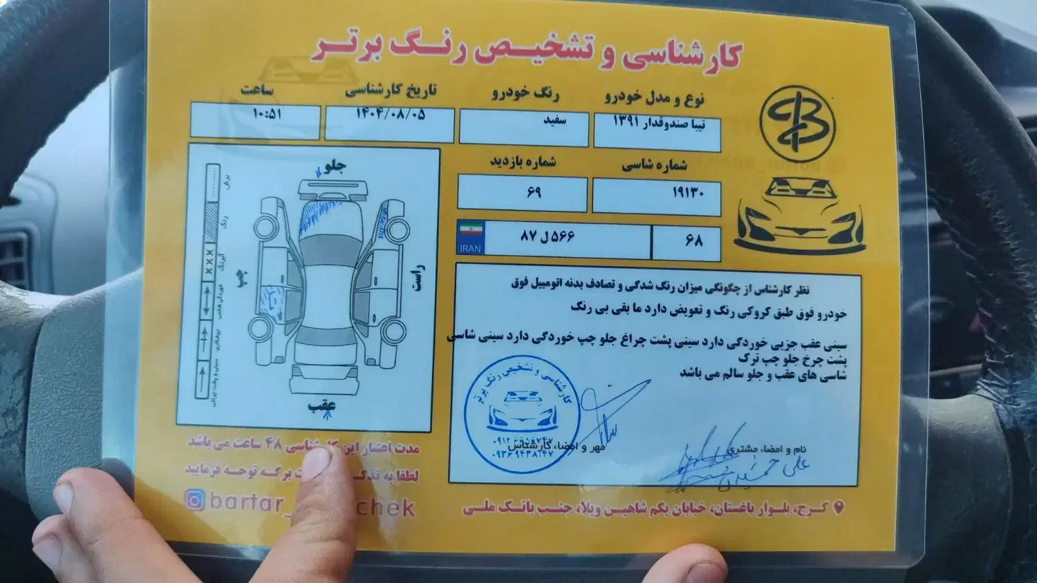 تیبا صندوق دار SX - 1391