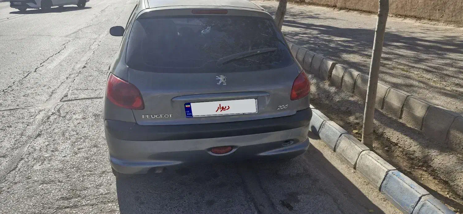 پژو 206 تیپ 2 - 1386