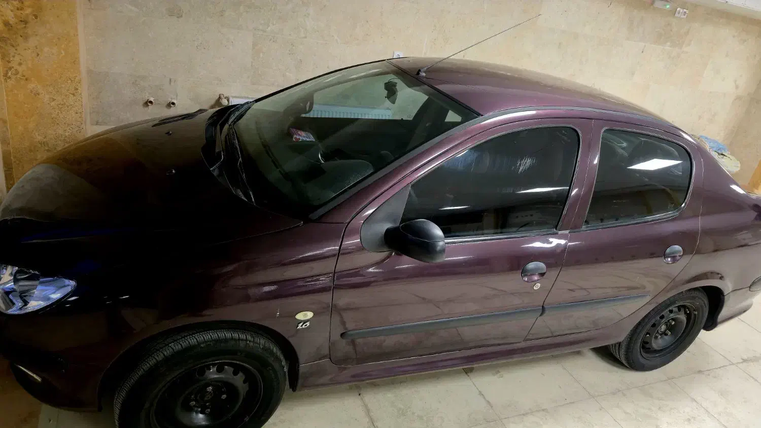 پژو ۲۰۶ صندوق دار v8 - 1391