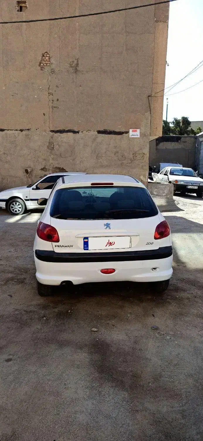 پژو 206 تیپ 2 - 1387