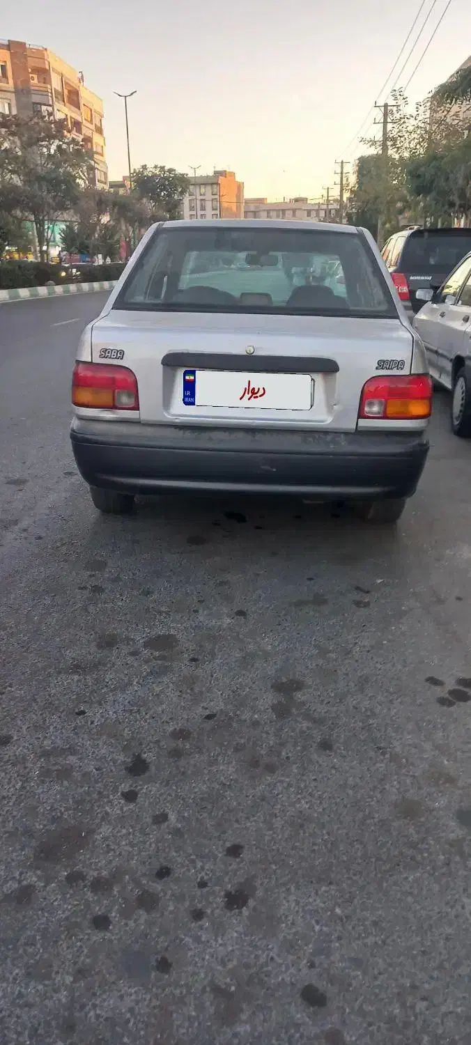 پراید صبا بنزینی - 1386