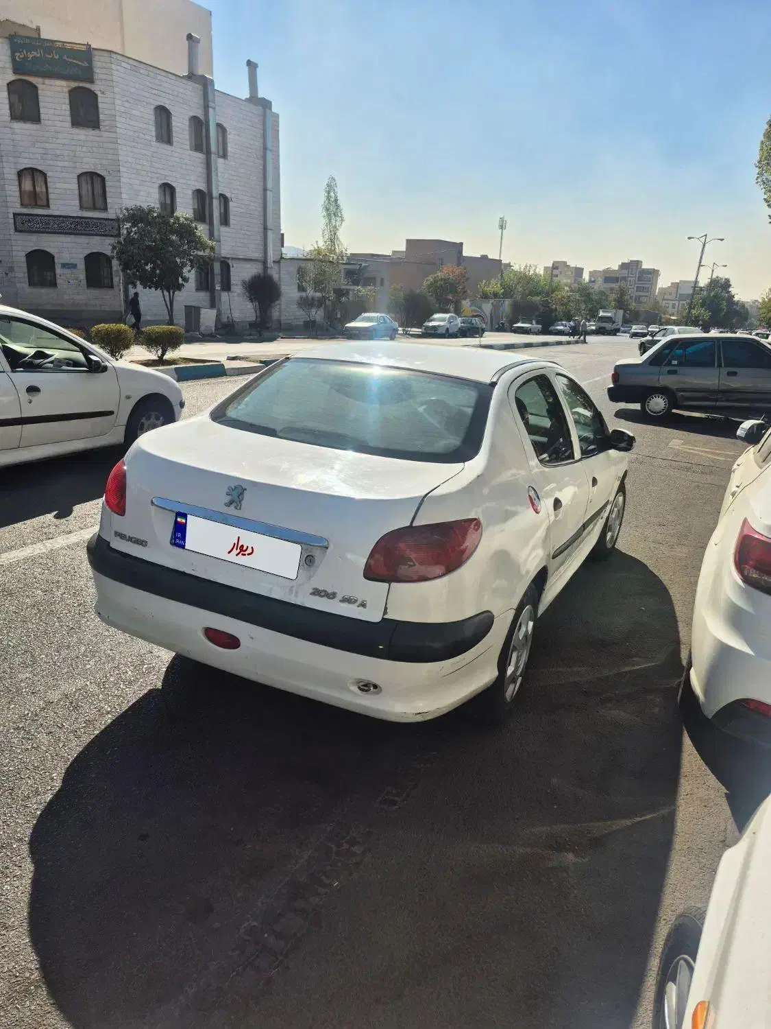 پژو ۲۰۶ صندوق دار v8 - 1390