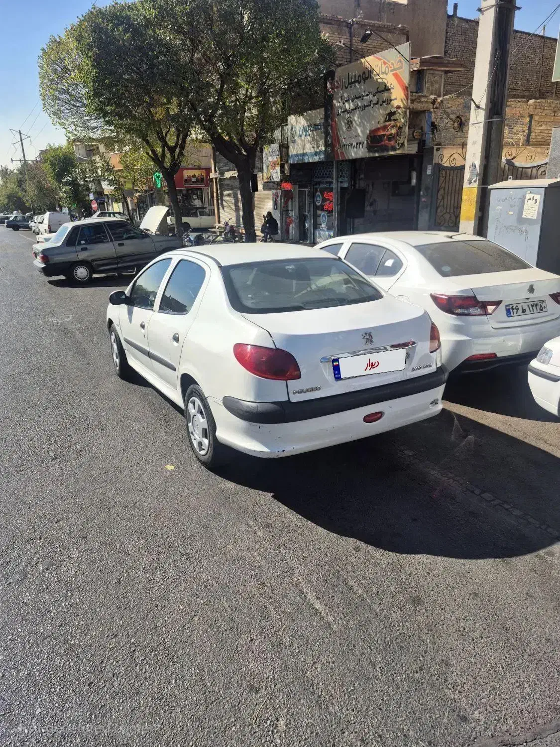 پژو ۲۰۶ صندوق دار v8 - 1390