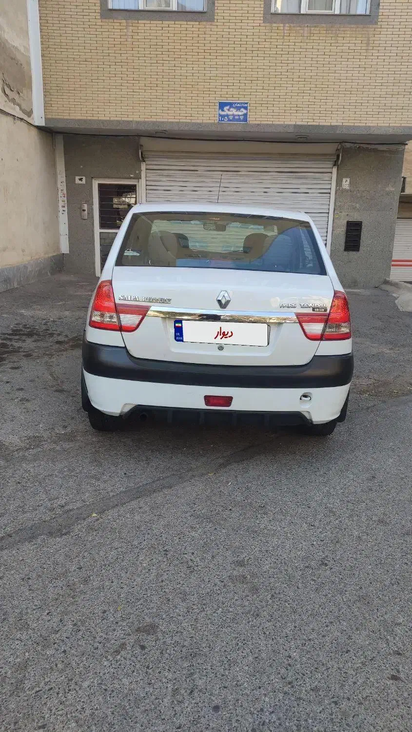 رنو پارس تندر گیربکس JHQ + مولتی مدیا - 1394