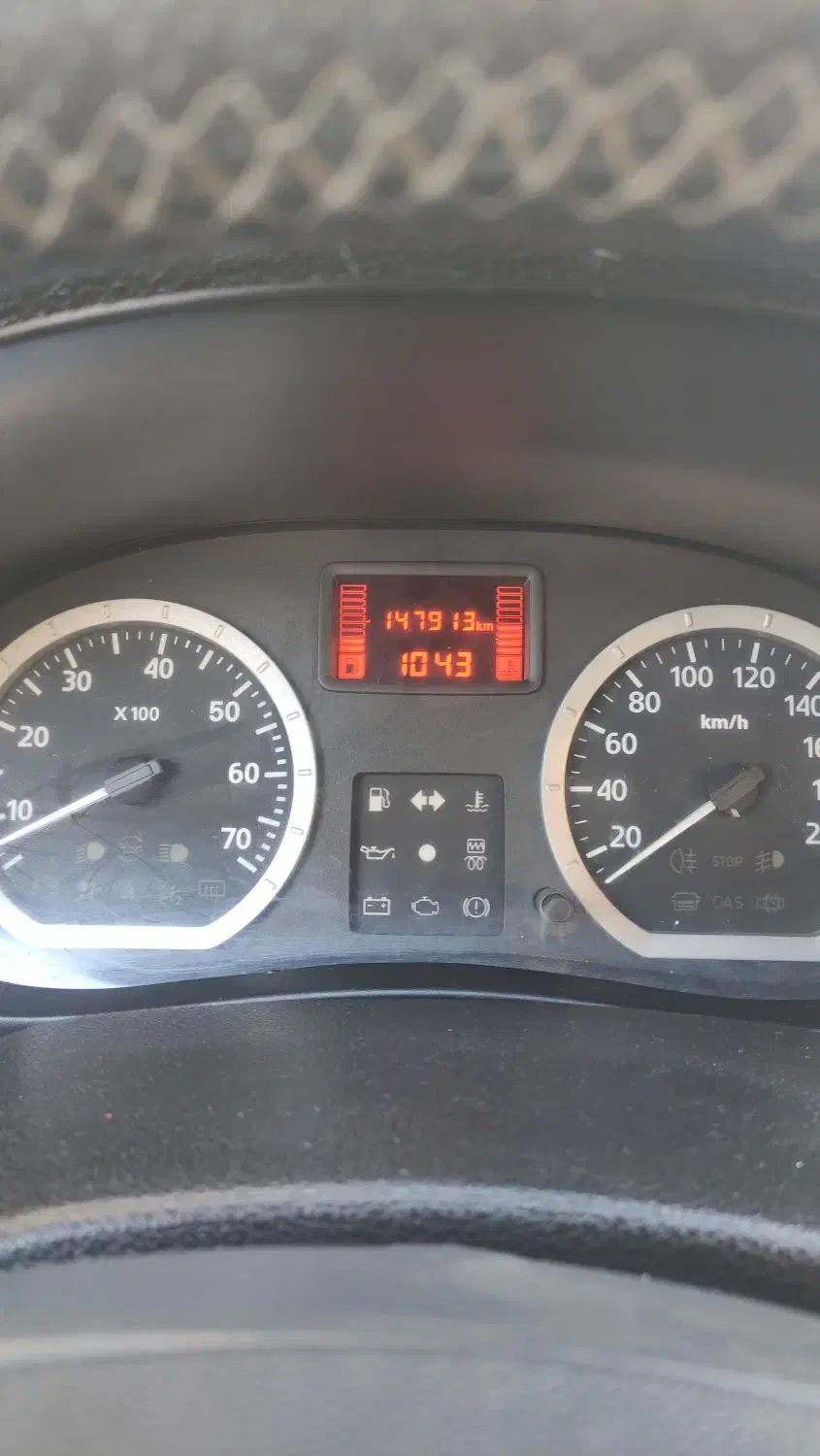 رنو پارس تندر گیربکس JHQ + مولتی مدیا - 1394