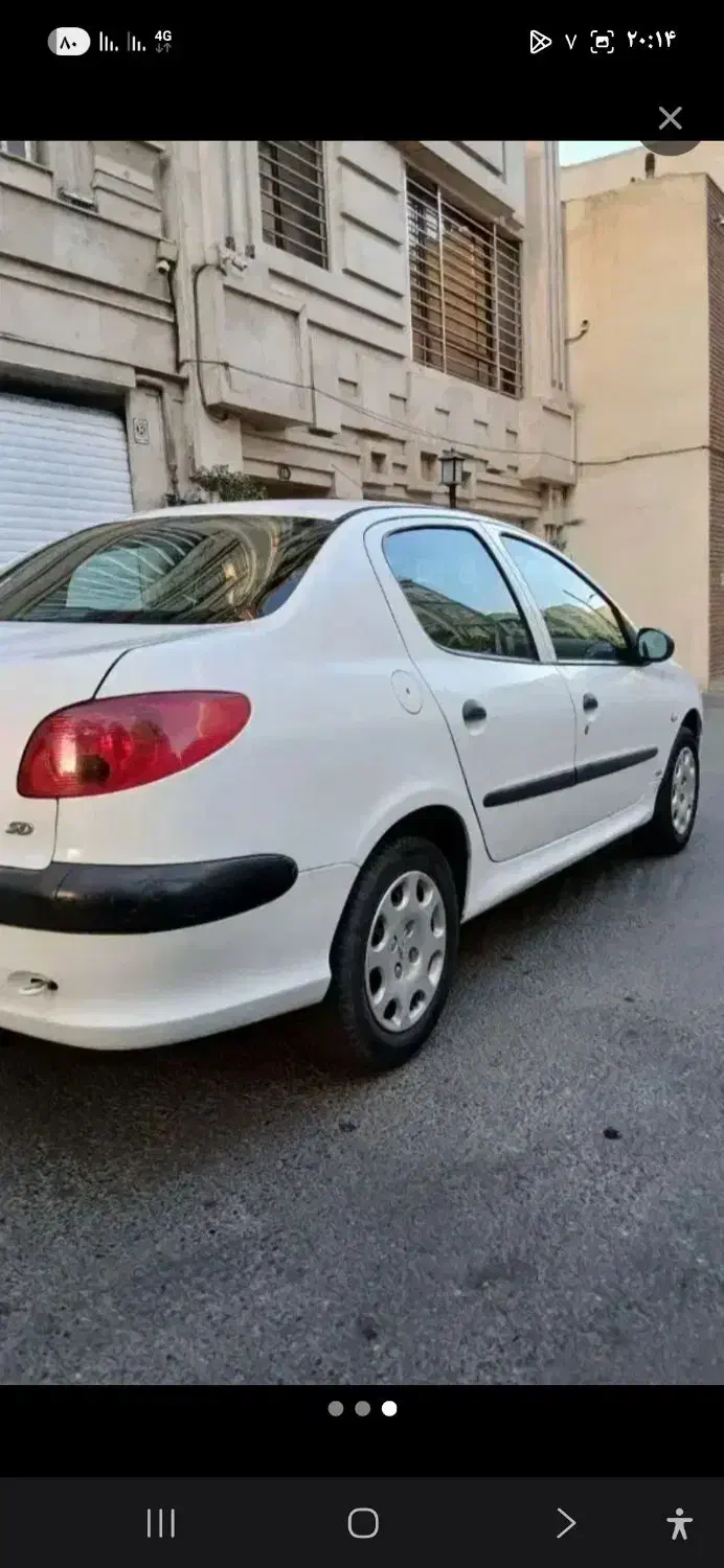 پژو ۲۰۶ صندوق دار v8 - 1399