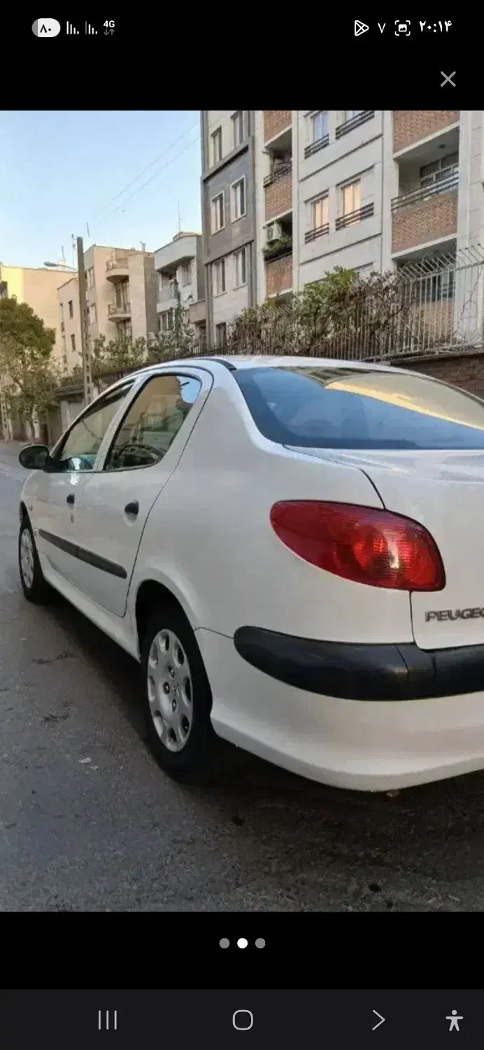 پژو ۲۰۶ صندوق دار v8 - 1399