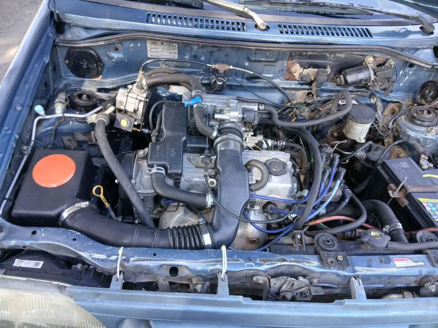 پراید صبا دوگانه‌سوز - 1384