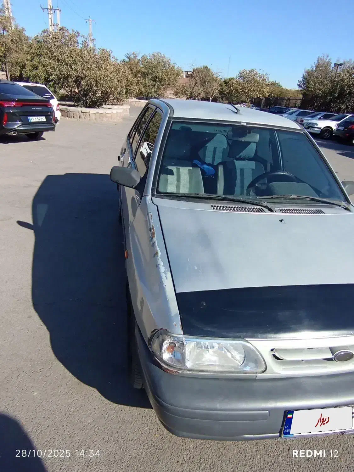 پراید صبا بنزینی - 1386