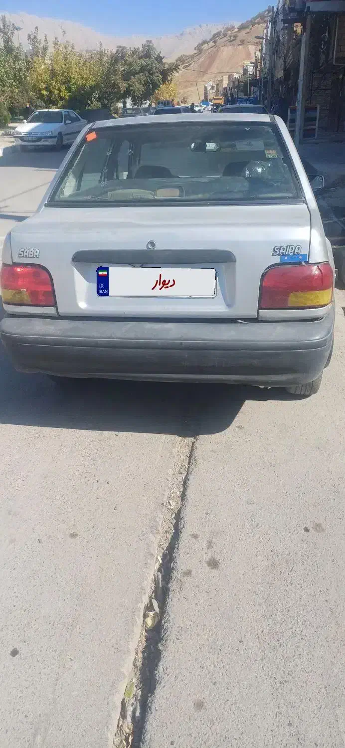 پراید صبا دوگانه‌سوز - 1386