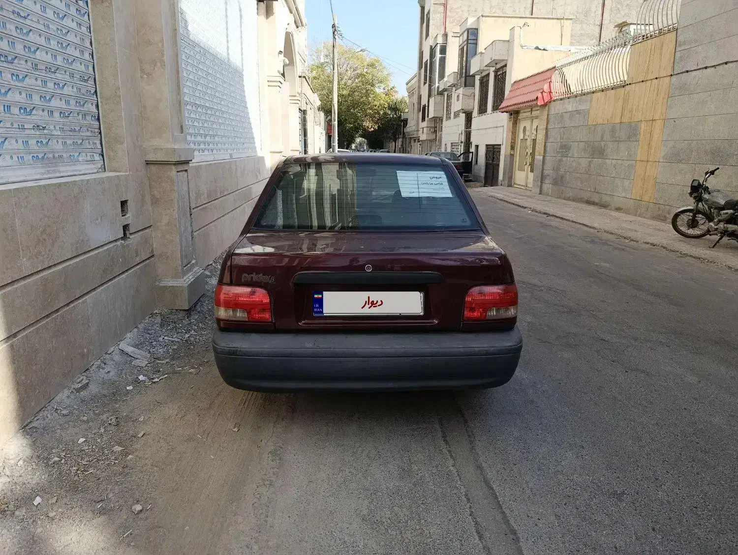 پراید صبا دوگانه‌سوز - 1385