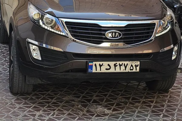 کیا اسپورتیج 4 سیلندر فول 2400cc - 2012