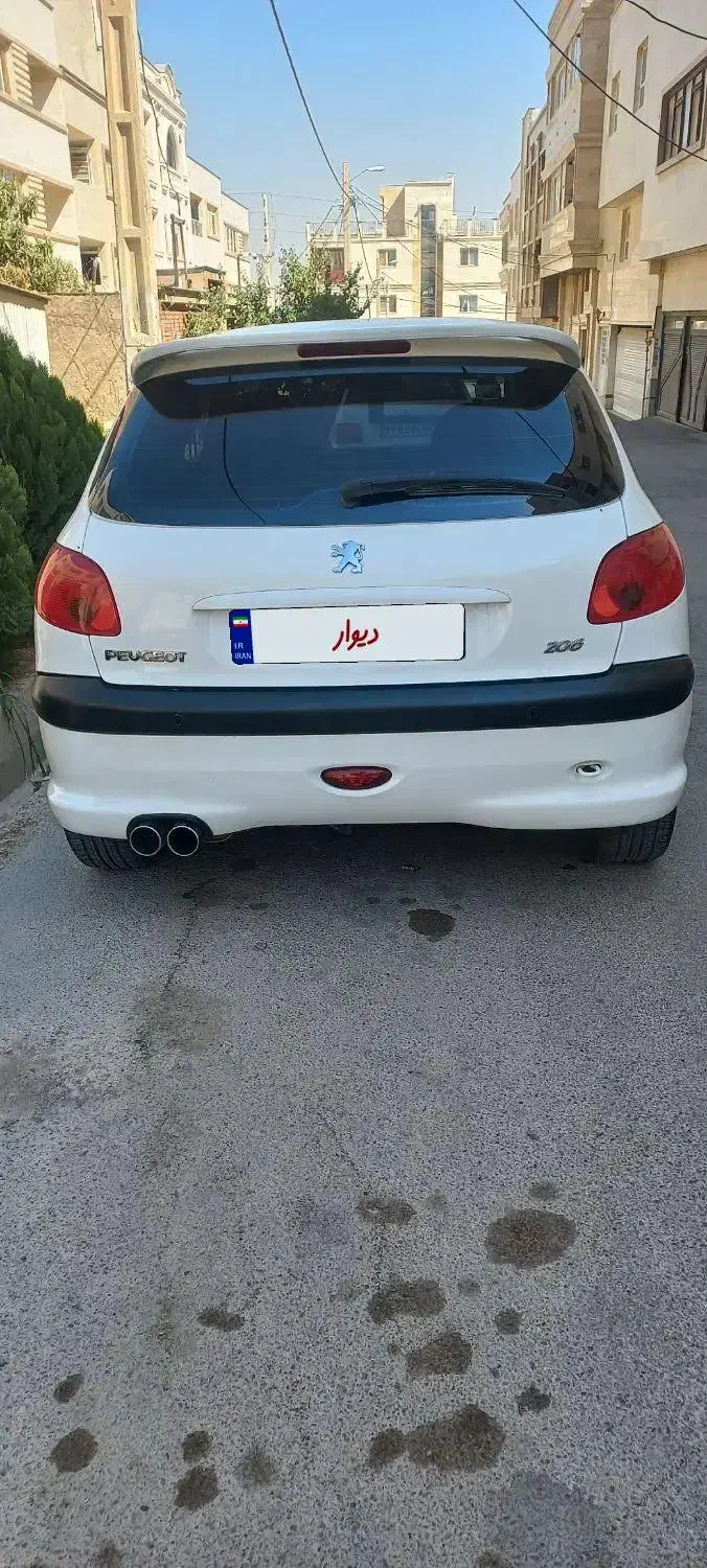 پژو 206 تیپ 3 - 1397