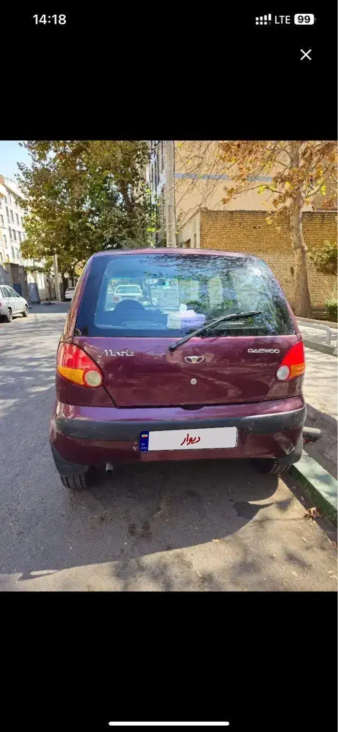 دوو ماتیز دنده ای - 1380