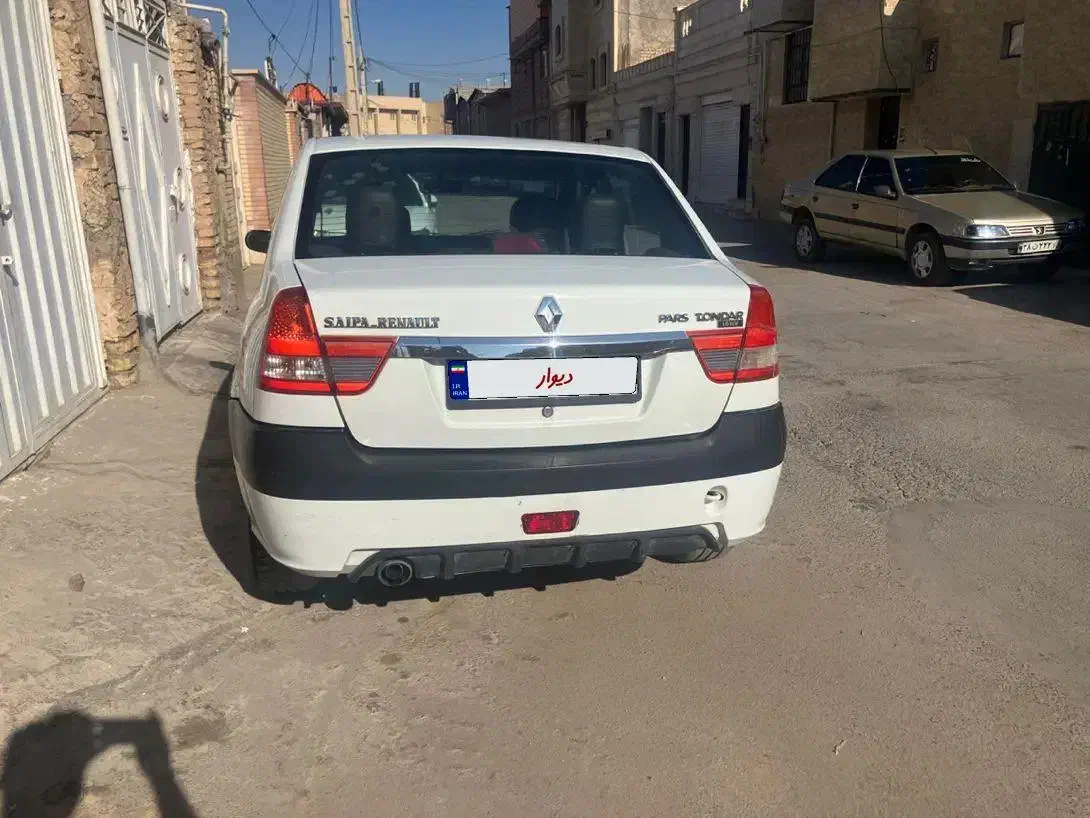 رنو پارس تندر گیربکس JHQ + مولتی مدیا - 1396