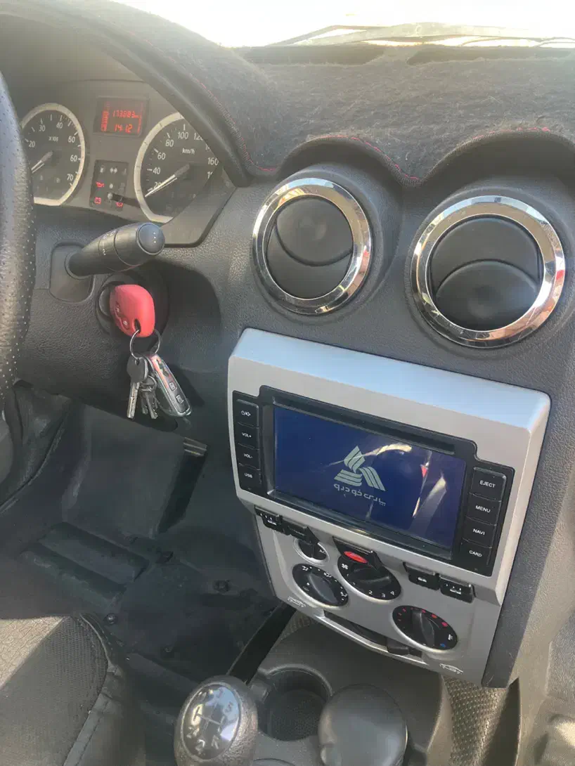 رنو پارس تندر گیربکس JHQ + مولتی مدیا - 1396