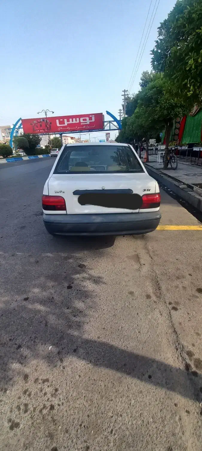 پراید صبا بنزینی - 1381