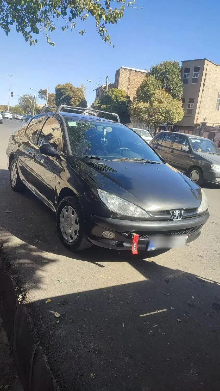 پژو ۲۰۶ صندوق دار v8 - 1393