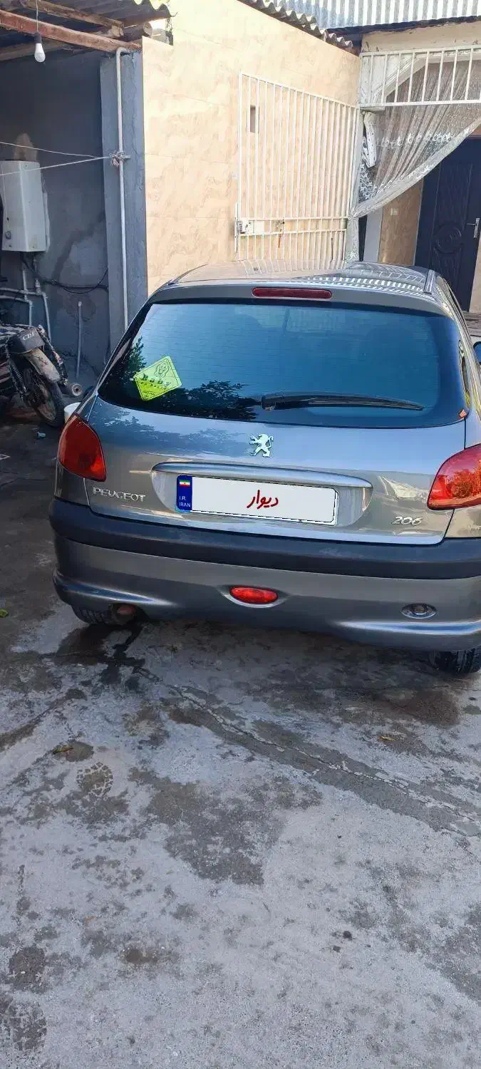 پژو 206 تیپ 2 - 1387