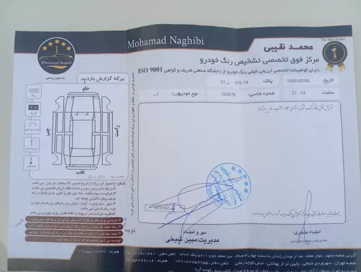 کوییک R دنده‌ای - 1402
