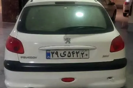 پژو 206 تیپ 2 - 1395